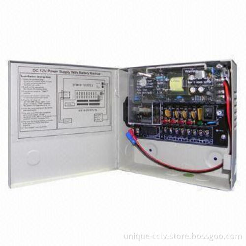 Uninterruptible CCTV Power Supply with 100 to 240V AC Input Voltage